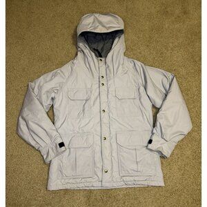 VINTAGE REI Gray Coat Hoodie Puffer Jacket Thinsulate Ski Winter Outdoor USA L